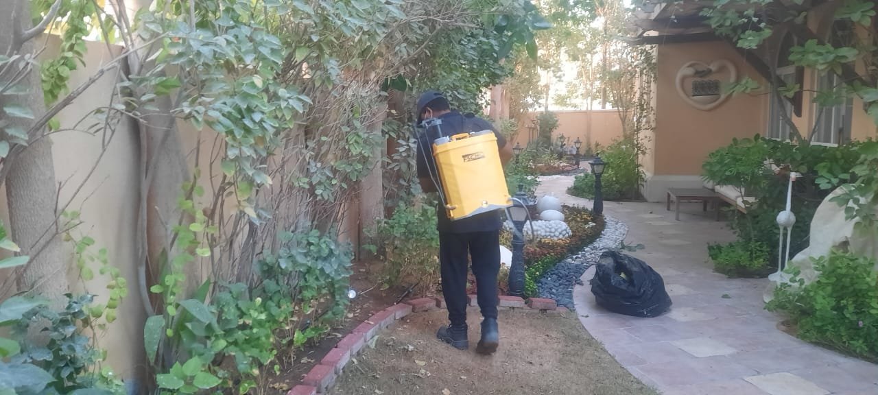 صيانة الحدائق وتأسيس أنظمة الري ورش مبيدات