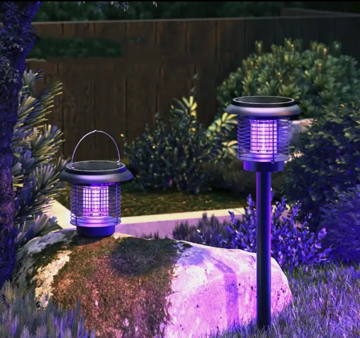 مصباح فولاذ لقتل الحشرات من الجيل الاخضر